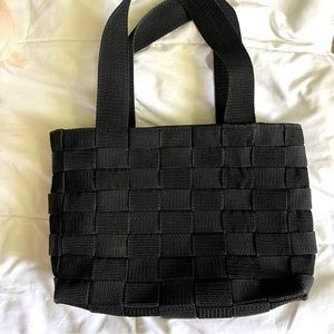 intrecciato weave bcbg mini tote
